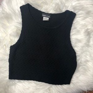 Black Crop Top